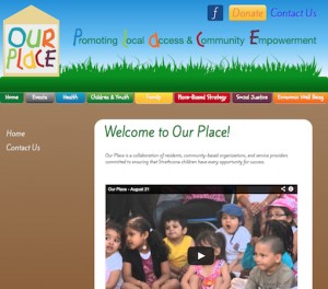 Our Place Website Screencap